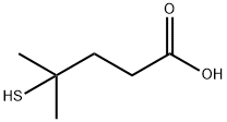 4-MERCAPTO-4-METHYLVALERIC ACID Struktur