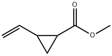 Methyl 2-ethenyl-1-Methylcyclopropane-1-carboxylate Struktur