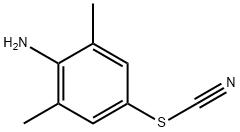 4-AMINO-3,5-DIMETHYLPHENYL THIOCYANATE Struktur