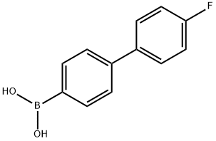 4-(4-Fluorophenyl)phenylboronic acid Struktur