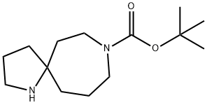 tert-butyl 1,9-diazaspiro[4.6]undecane-9-carboxylate Struktur