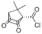 Bicyclo[2.2.1]heptane-1-carbonyl chloride, 7,7-dimethyl-2,3-dioxo-, (1S)- (9CI) Struktur