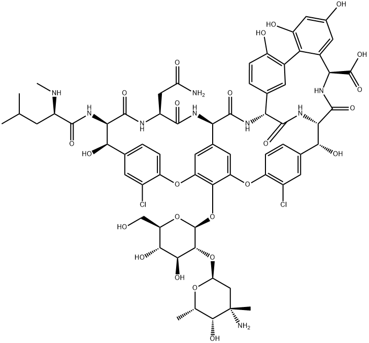 Vancomycin Structure