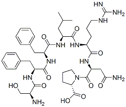 seryl-phenylalanyl-phenylalanyl-leucyl-arginyl-asparaginyl-proline Struktur