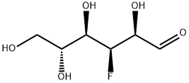 3-DEOXY-3-FLUORO-D-GLUCOSE Struktur