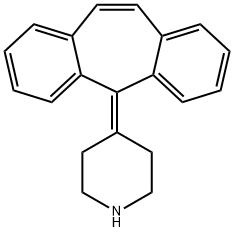 desmethylcyproheptadine Struktur