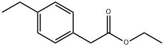 ethyl 2-(4-ethylphenyl)acetate Struktur