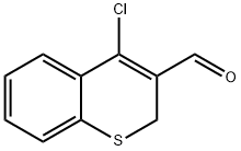 4-chloro-2H-1-benzothiopyran-3-carboxaldehyde Struktur