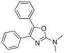 2-(Dimethylamino)-4,5-diphenyloxazole Struktur