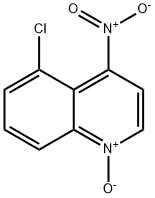 Quinoline, 5-chloro-4-nitro-, 1-oxide Struktur