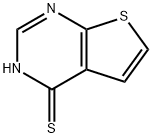 THIENO[2,3-D]PYRIMIDINE-4-THIOL Struktur