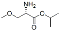 Serine,  O-methyl-,  1-methylethyl  ester Struktur