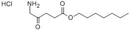 HEPTYL 5-AMINOLEVULINATE HYDROCHLORIDE Struktur