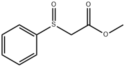 METHYL (PHENYLSULFINYL)ACETATE Struktur