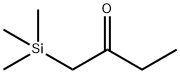 (TRIMETHYLSILYLMETHYL) ETHYL KETONE Struktur