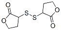 3,3'-Disulfanediylbis(tetrahydrofuran-2-one) Struktur