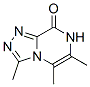 1,2,4-Triazolo[4,3-a]pyrazin-8(7H)-one,3,5,6-trimethyl-(9CI) Struktur