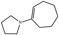 1-(1-Cycloheptenyl)pyrrolidine Struktur