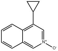 Isoquinoline, 4-cyclopropyl-, 2-oxide Struktur