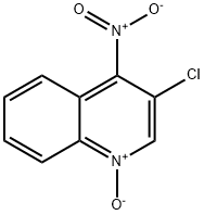 3-CHLORO-4-NITROQUINOLINE-1-OXIDE Struktur