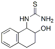 (2-hydroxytetralin-1-yl)thiourea Struktur