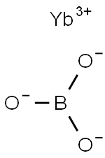 ytterbium(3+) orthoborate Struktur