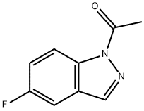 1-(5-fluoro-1H-indazol-1-yl)ethanone Struktur