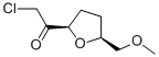 Ethanone, 2-chloro-1-[tetrahydro-5-(methoxymethyl)-2-furanyl]-, (2R-cis)- (9CI) Struktur