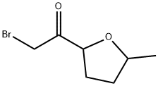 Ethanone, 2-bromo-1-(tetrahydro-5-methyl-2-furanyl)- (9CI) Struktur