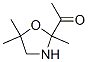 Ethanone, 1-(2,5,5-trimethyl-2-oxazolidinyl)- (9CI) Struktur