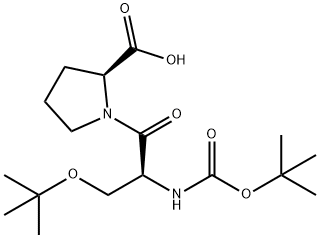 Boc-Ser(tBu)-Pro-OH Struktur