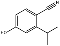 Benzonitrile, 4-hydroxy-2-isopropyl- (8CI) Struktur