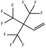 3,3,3-TRIS(TRIFLUOROMETHYL)-1-PROPENE Struktur