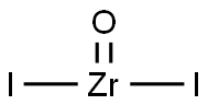 diiodooxozirconium Struktur