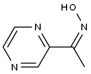 Ethanone, 1-pyrazinyl-, oxime (9CI) Struktur