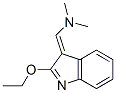 Methanamine, 1-(2-ethoxy-3H-indol-3-ylidene)-N,N-dimethyl-, (E)- (9CI) Struktur