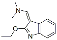 Methanamine, 1-(2-ethoxy-3H-indol-3-ylidene)-N,N-dimethyl-, (Z)- (9CI) Struktur