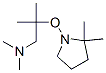 1-[2-(Dimethylamino)-1,1-dimethylethoxy]-2,2-dimethylpyrrolidine Struktur