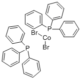 DIBROMOBIS(TRIPHENYLPHOSPHINE) COBALT(II) Struktur