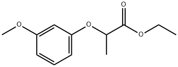 Ethyl 2-(3-Methoxyphenoxy)propanoate Struktur