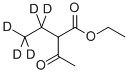 2-Acetyl-butanoic-d5 Acid Ethyl Ester Struktur