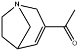 Ethanone, 1-(1-azabicyclo[3.2.1]oct-3-en-3-yl)- (9CI) Struktur