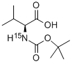 BOC-[15N]VAL-OH Struktur