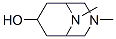 3,9-Diazabicyclo[3.3.1]nonan-7-ol,3,9-dimethyl-,endo-(9CI) Struktur