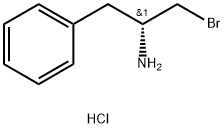 Benzeneethanamine, a-(bromomethyl)-, hydrochloride, (R)- Struktur