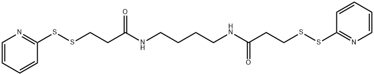 1 4-BIS(3-(2-PYRIDYLDITHIO)PROPIONAMIDO) Struktur