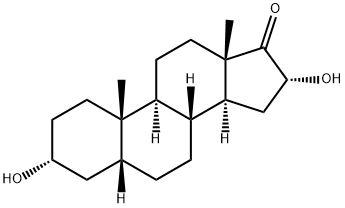 16ALPHA-HYDROXYETIOCHOLANOLONE Struktur