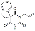 1-Allyl-5-ethyl-5-phenylpyrimidine-2,4,6(1H,3H,5H)-trione Struktur