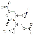 [(nitroimino)bis[methylene(nitroimino)]]dimethyl dinitrate  Struktur