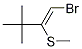 (Z)-1-broMo-2-Methylthio-3,3-diMethyl-1-butene Struktur